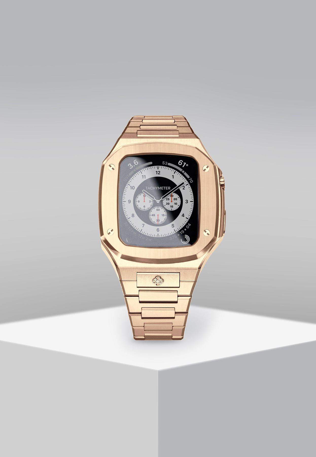 本日限り】golden concept 44mm ローズゴールド ブラック系 時計